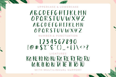 Sungai Musi - Playful Display Font Font StringLabs 