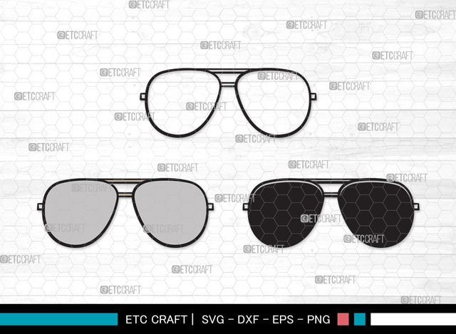Sunglass Clipart SVG, Sunglass Svg, Aviators Sunglasses Svg, Spectacles Svg, Eyeglasses Svg, Nerd Glasses Svg, Geek Glasses Svg, Sunglass Clipart SVG ETC Craft 