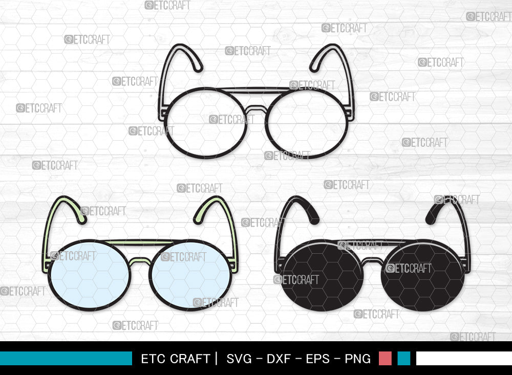 Sunglass Clipart SVG, Sunglass Svg, Aviators Sunglasses Svg, Spectacles ...