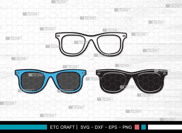 Sunglass Clipart SVG, Sunglass Svg, Aviators Sunglasses Svg, Spectacles Svg, Eyeglasses Svg, Nerd Glasses Svg, Geek Glasses Svg, Sunglass Clipart SVG ETC Craft 