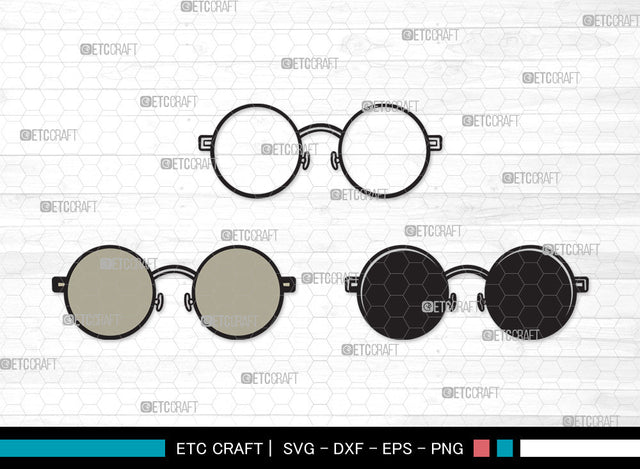 Sunglass Clipart SVG, Sunglass Svg, Aviators Sunglasses Svg, Spectacles Svg, Eyeglasses Svg, Nerd Glasses Svg, Geek Glasses Svg, Sunglass Clipart SVG ETC Craft 