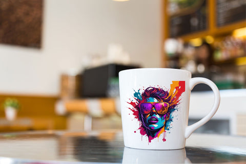 Sunglasses Face Watercolour Clipart Sublimation Rupkotha 