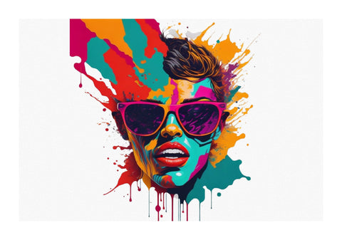 Sunglasses Face Watercolour Clipart Sublimation Rupkotha 