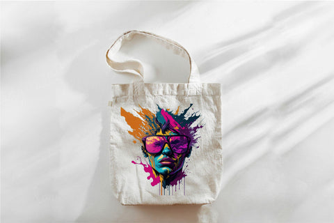 Sunglasses Face Watercolour Clipart Sublimation Rupkotha 