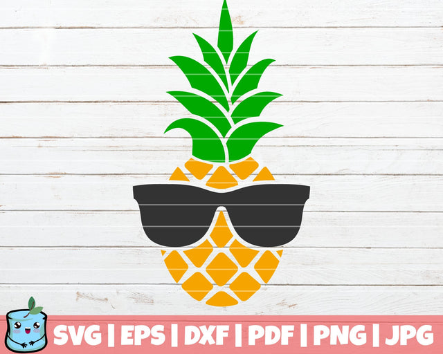 Sunglasses Pineapple SVG MintyMarshmallows 
