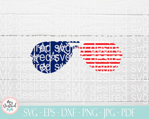 Sunglasses SVG, 4th of July Shirt, Svg files for Cricut, Independence Day Shirt, Patriotic Shirt, Fourth of July shirt, American Flag svg, SVG MyDesiredSVG 