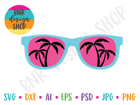 Sunglasses SVG SVG BNRDesignShop 