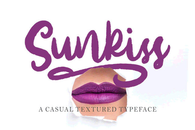 Sunkiss Font Garisman Studio 