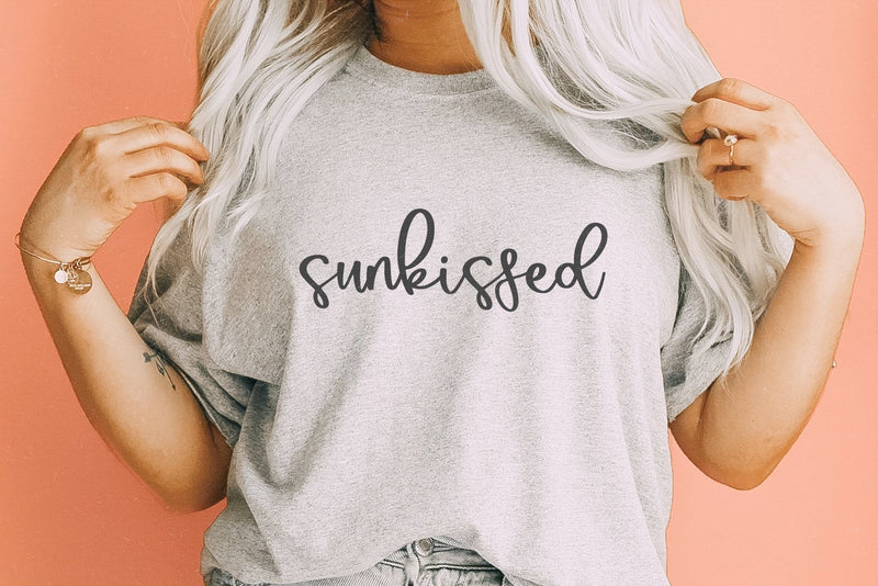 Sunkissed - Handwritten Script Font - So Fontsy