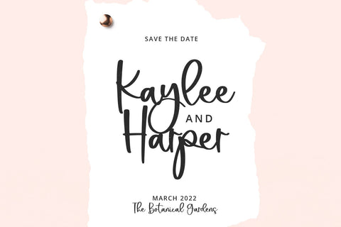 Sunkissed - Handwritten Script Font Font KA Designs 