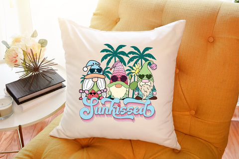 Sunkissed PNG, Summer PNG,Gnome Sublimation designartist 