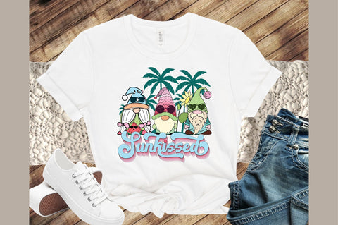 Sunkissed PNG, Summer PNG,Gnome Sublimation designartist 