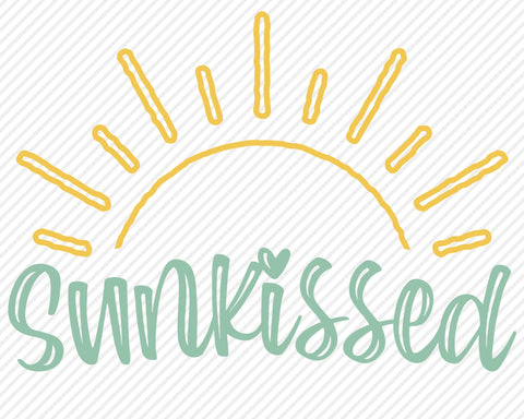 Sunkissed | Summer SVG SVG Texas Southern Cuts 