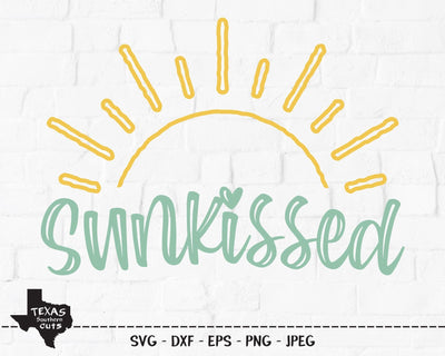 Sunkissed | Summer SVG SVG Texas Southern Cuts 