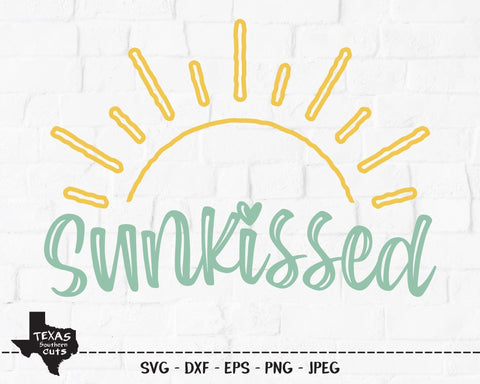 Sunkissed | Summer SVG SVG Texas Southern Cuts 