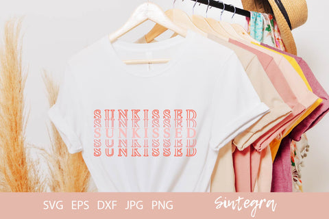 Sunkissed SVG Cut File Free For Commercial Use SVG Sintegra 