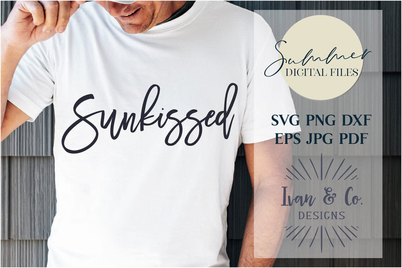 Sunkissed Svg & Sublimation, Summer Svg, Vacay Svg, Beach Svg, Vacation