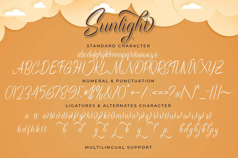 Sunlight Font love script 