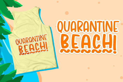 Sunny Beach Font Dm Letter Studio 