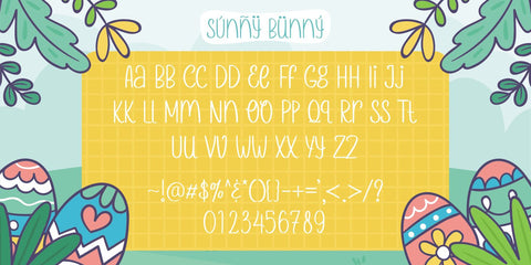 Sunny Bunny - Quirky Fonts Font Allouse.Studio 