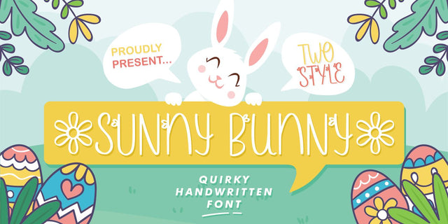 Sunny Bunny - Quirky Fonts Font Allouse.Studio 