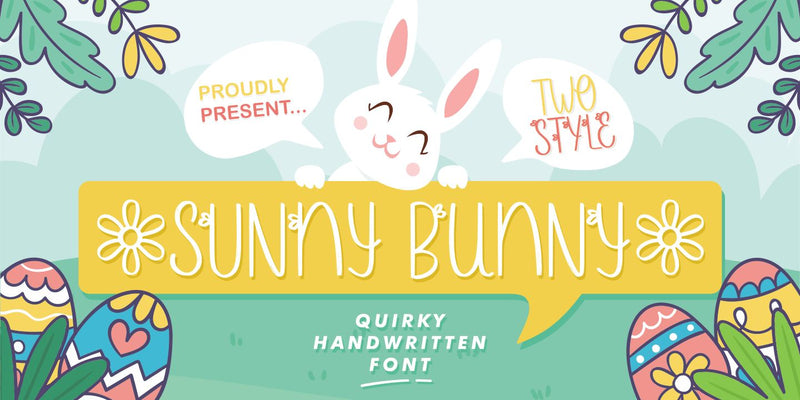 Sunny Bunny - Quirky Fonts Font Allouse.Studio 