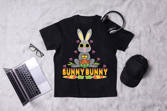 Sunny Bunny Retro SVG SVG MStudio 