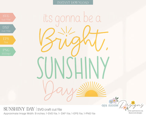 Sunny Day SVG SVG Aja Nicole Designs 