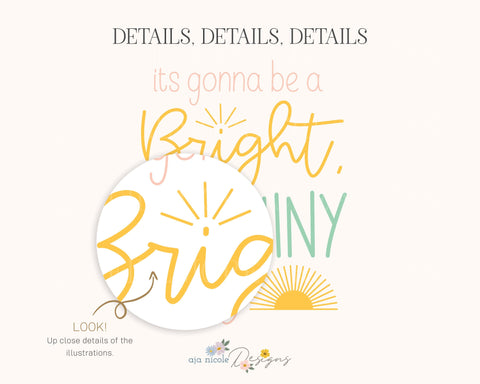 Sunny Day SVG SVG Aja Nicole Designs 
