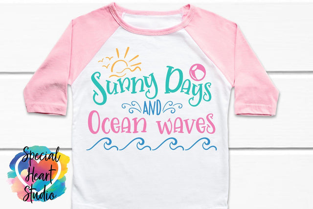Sunny Days and Ocean Waves SVG Special Heart Studio 