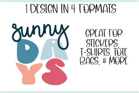 Sunny Days svg, Summer SVG Files for Cricut, Sun svg, Travel svg, Vacation svg SVG Designing Digitals 