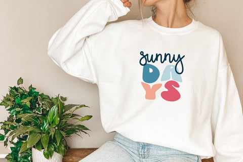 Sunny Days svg, Summer SVG Files for Cricut, Sun svg, Travel svg, Vacation svg SVG Designing Digitals 