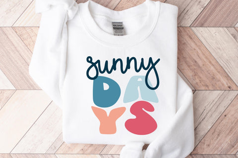 Sunny Days svg, Summer SVG Files for Cricut, Sun svg, Travel svg, Vacation svg SVG Designing Digitals 