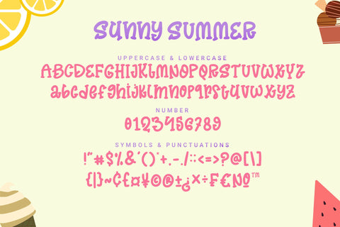 Sunny Summer Font Hayletter Creative 