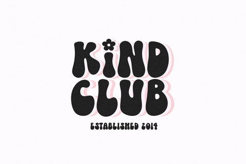 Sunrise - Groovy Retro Font Font KA Designs 