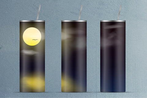 Sunrise Skinny Tumbler Sublimation. Summer Design Sublimation Kseniia designer 