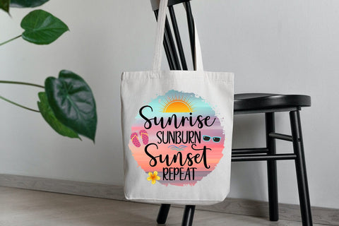 Sunrise Sunburn I Summer Sublimation I Beach Sublimation Sublimation Happy Printables Club 