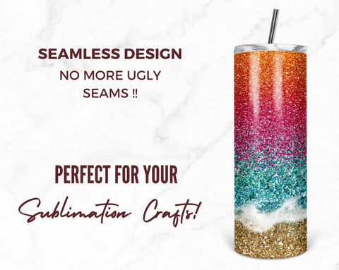 Sunrise, Sunburn, Sunset, Repeat, 20oz Skinny Tumbler, Sublimation Designs for Straight/Tapered Tumbler PNG File Digital Download Sublimation TumblersByPhill 
