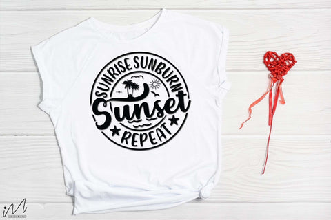 Sunrise Sunburn Sunset Repeat svg3, Summer svg, Summer t shirt svg, Vacation Svg, Ocean Svg Svg, Beach Svg, Beach t shirt svg, Summer mug svg, Beach time svg, Summer vibes svg, Hello summer svg, Lake time SVG Isabella Machell 