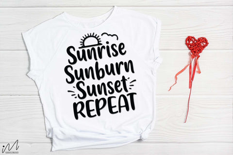 Sunrise Sunburn Sunset Repeat svg4,Summer svg, Summer t shirt svg, Vacation Svg, Ocean Svg Svg, Beach Svg, Beach t shirt svg, Summer mug svg, Beach time svg, Summer vibes svg, Hello summer svg, Lake time SVG Isabella Machell 