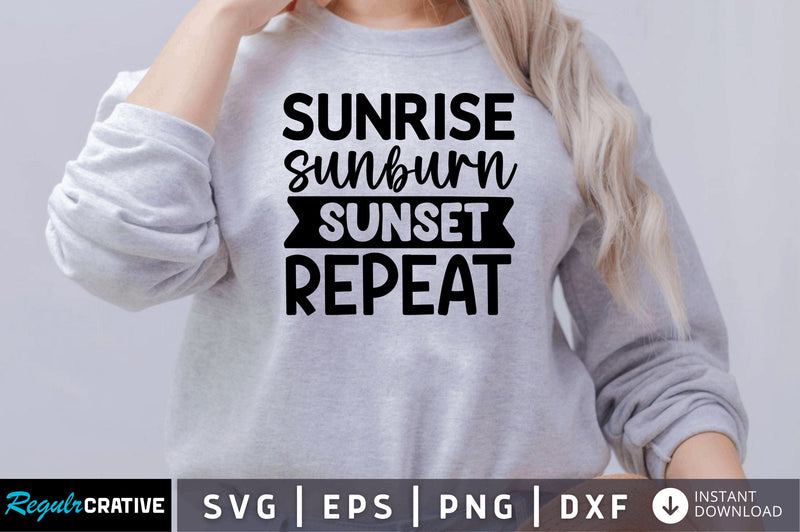 Sunrise sunburn SVG SVG Regulrcrative 