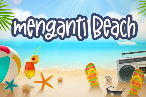 Sunset Ball Font Abo Daniel Studio 