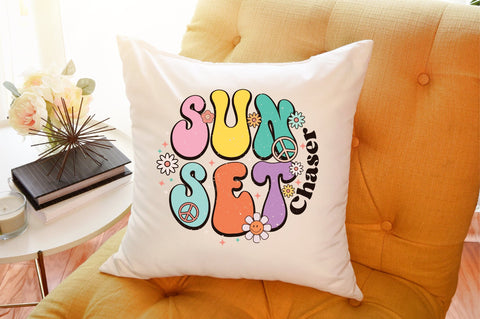 Sunset Chaser Retro PNG Sublimation designartist 