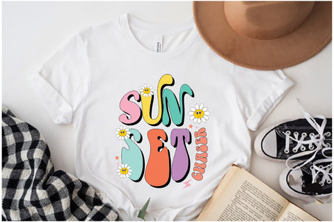 Sunset Chaser Retro Summer Sublimation Sublimation Jagonath Roy 