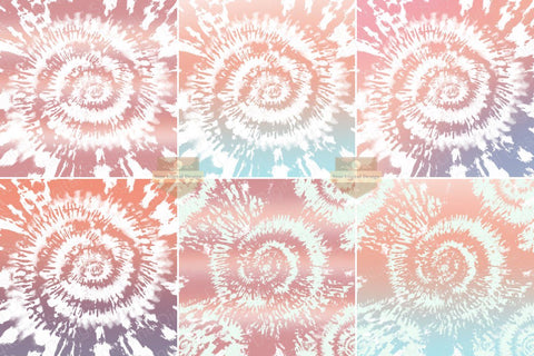 Sunset Gradient Tie Dye Texture Digital Papers Backgrounds Digital Pattern SineDigitalDesign 