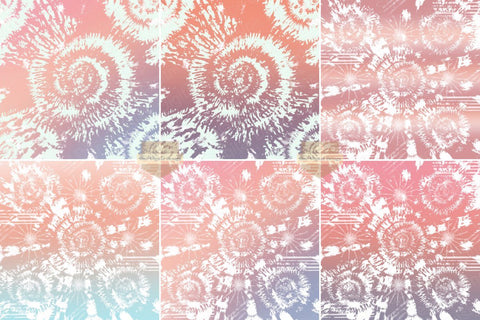 Sunset Gradient Tie Dye Texture Digital Papers Backgrounds Digital Pattern SineDigitalDesign 