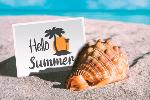 Sunset In Island Hello Summer SVG Sublimatiz Designs 