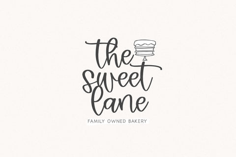 Sunset Land - Handwritten Script Font Font KA Designs 