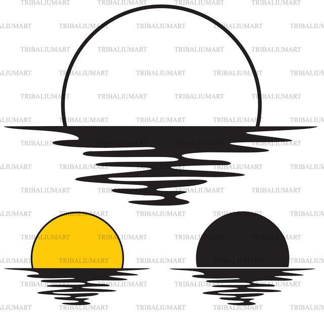 Sunset SVG TribaliumArtSF 