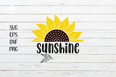 Sunshin Sunflower svg, Sunflower svg SVG SmmrDesign 